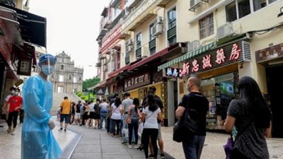 ماكاو تسجل أول وفاة بفيروس كورونا بعد عامين من ظهور الجائحة