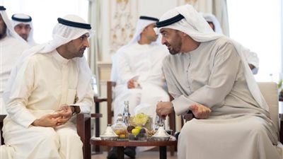 رئيس الإمارات يستقبل أمين عام مجلس التعاون الخليجي في أبوظبي