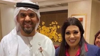 فيفي عبده توجه رسالة للفنان حسين الجسمي