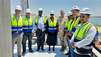 مصر.. القوات المسلحة تنظم زيارة ميدانية لوفد تنزانى لعدد من محطات تحلية ومعالجة المياه