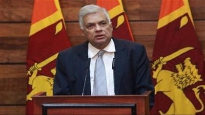 رئيس الوزراء السريلانكي رئيسا بالانابة.. بعد فرار 