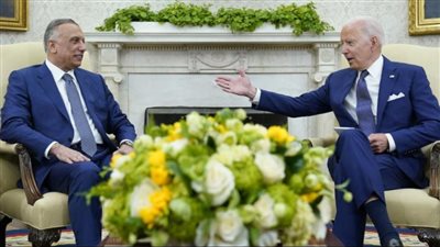 قبيل انطلاق قمة جدة.. مناقشة عدد الملفات خلال لقاء خاص بين الكاظمي والرئيس الأمريكي 