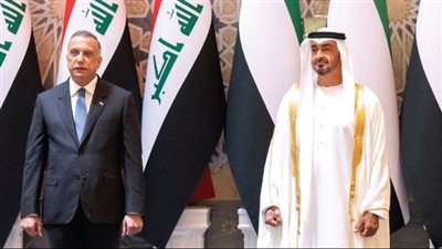 على هامش قمة جدة.. محمد بن زايد يلتقي رئيس وزراء العراق