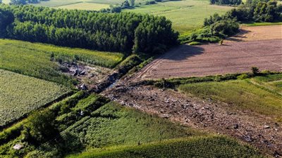 تحطم طائرة شحن أوكرانية تحمل 11 طنا من الأسلحة باليونان.. ما القصة؟