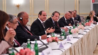 السيسي: حريصون على التعاون الاقتصادي والتجاري مع الشركات الألمانية