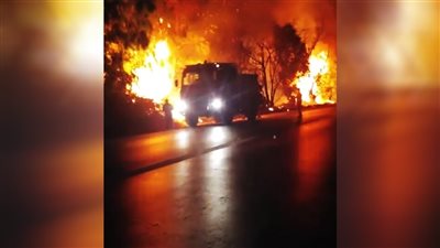 تونس.. حرائق هائلة تلتهم الأحياء الشعبية القريبة من جبل بوقرنين