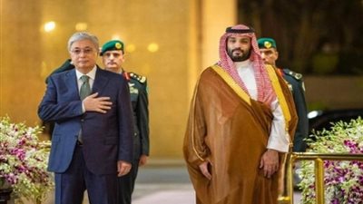 ولي العهد السعودي يستقبل رئيس كازاخستان في جدة