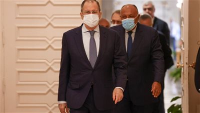 الرئيس المصري يستقبل وزير الخارجية الروسي في قصر الاتحادية بالقاهرة (صور)