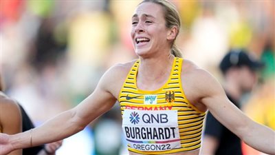 فوز الألمانية بورغهاردت بأول ميدالية لها في بطولة العالم 2022 
