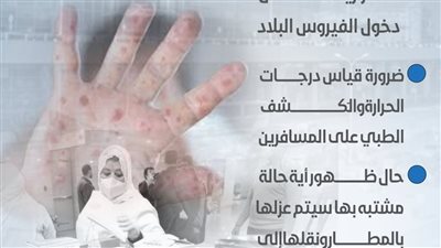 إجراءات مطار القاهرة للحد من تفشي جدري القرود