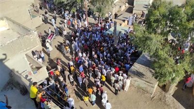 سكان قرية الشوكة يشيعون جنازة عروس البحيرة بعد زفافها بأربعة أيام