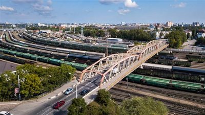 وصول أول قطار محمل بالبضائع من روسيا إلي إقليم كالينينغراد