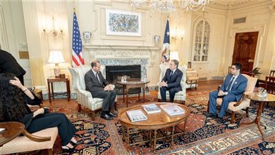 بلينكن يلتقي بعائلة الصحفية الفلسطينية الراحلة شيرين أبو عاقلة (صور)