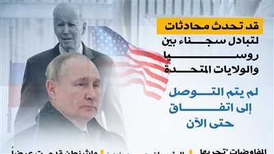 رسائل روسيا بشأن تبادل السجناء مع أمريكا