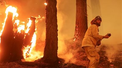  ولاية كاليفورنيا الأمريكية تشهد أكبر حريق هذا العام