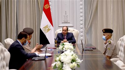 الرئيس السيسي يتابع عددًا من مشروعات جهاز الخدمة الوطنية على مستوى الجمهورية