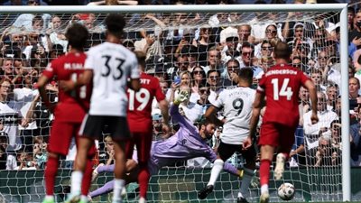  ليفربول يتعادل مع فولهام في الجولة الأولى من الدوري الإنجليزي الممتاز