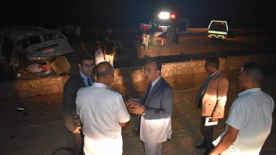 مصرع 9 وإصابة 18 آخرين إثر حادث سير مروع في صعيد مصر