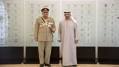 رئيس الإمارات يؤكد عمق العلاقات مع باكستان
