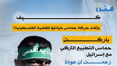 كيف وثقت حركة حماس خيانتها للقضية الفلسطينية؟ (انفوجراف)