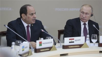 فلاديمير بوتين يرسل برقية إلى نظيره المصري على خلفية حريق كنيسة 