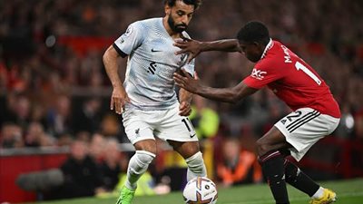 رغم خسارة فريقه.. محمد صلاح الهداف التاريخي لليفربول أمام اليونايتد