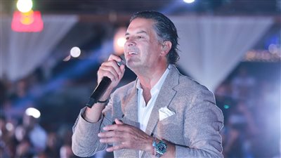 راغب علامة يتألق فى حفل بالعلمين وظهور خاص لـ 