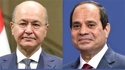الرئيس السيسي يجري اتصالًا هاتفيًا بنظيره العراقي 