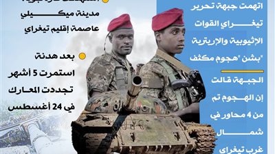 هجمات مكثفة على ٤ محاور شمال إقليم تيغراي