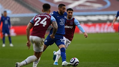 الدوري الإنجليزي.. تشيلسي يفوز على وست هام بهدفين مقابل هدف