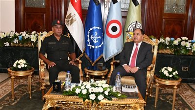 القوات المسلحة تنظم زيارة لوزير المالية بالكلية الحربية 