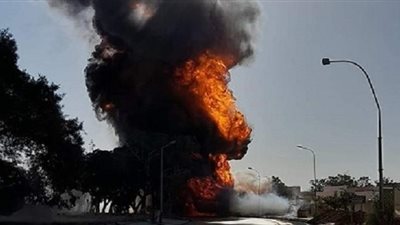 إصابة 17 شخصًا جراء انفجار بمحطة وقود في لييبا