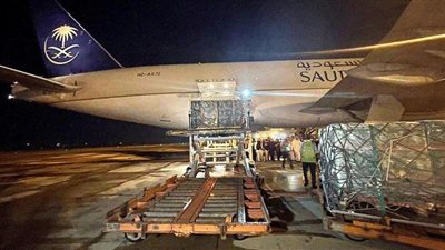 وصول طائرة إغاثة سعودية ثانية إلى باكستان