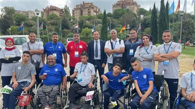 السفارة المصرية في روما تستضيف بعثة منتخب مصر للبوتشا 