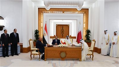 توقيع مذكرة تفاهم بين صندوق مصر السيادي للاستثمارات ونظيره القطري