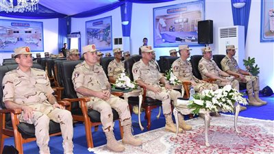 وزير الدفاع والإنتاج الحربى يفتتح أعمال تطوير المستشفى العسكرى العام للعائلات بغمرة