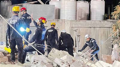  الأمن العام الأردني يعلن إخلاء آخر جثة من تحت أنقاض عمارة اللويبدة