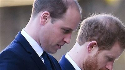  وليام وهاري يستعدان للقيام بوقفة صامتة أمام نعش جدتهما الملكة إليزابيث