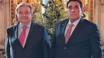 غوتيريش يبحث مع 