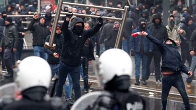 مظاهرات في بروكسل احتجاجا على ارتفاع الأسعار