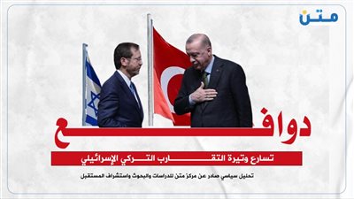 دوافع تسارع وتيرة التقارب التركي الإسرائيلي