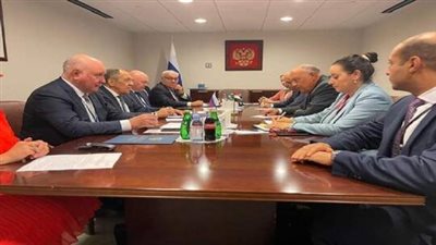 وزيرا الخارجية الروسي والمصري يبحثان قضية تصدير الحبوب