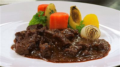 طريقة عمل الكباب الحلة بالصوص البني - فيديو