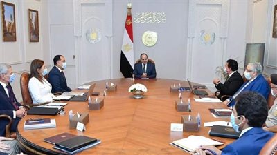  الرئيس السيسي يتابع مستجدات إنشاء منظومة المخازن الاستراتيجية للدواء