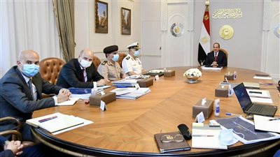 الرئيس السيسي يتابع جهود الدولة فى توطين صناعة مستلزمات التشييد والبناء 