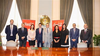 التوقيع على مذكرة تفاهم تكون بمقتضاها شركة كوكاكولا راعى داعم لمؤتمر COP27