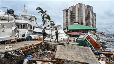 إعصار إيان.. أضرار 