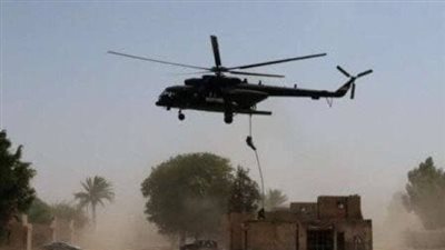  التلفزيون السوري: تنفيذ عدة مروحيات أمريكية عملية إنزال جوي في ريف القامشلي الجنوبي