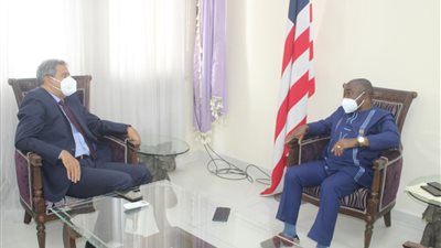 السفير المصرى فى ليبيريا يلتقي مع وزير الخارجية الليبيري 