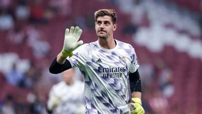  البلجيكي تيبو كورتوا خارج حسابات مباراة الكلاسيكو أمام برشلونة 